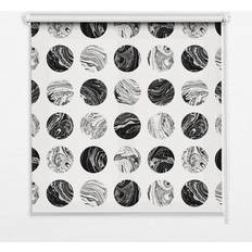 Multicoloured Roller Blinds Coloray Thermal Roller Blackout Bedroom Granite Wheels