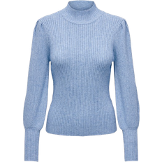 Only Katia Knitted Pullover - Blue/Allure
