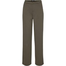 Vero Moda Zamira Mid Waist Trousers - Olive