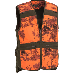 Pinewood Furudal Hunter Pro Camou Vest M's - Strata Blaze/Suede Brown