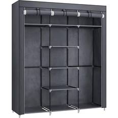 Songmics ‎RYG12G Grey Garderob 150x175cm
