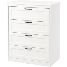 IKEA Byråer IKEA Songesand Med 4 Lådor Vit 82x104 cm Byrå