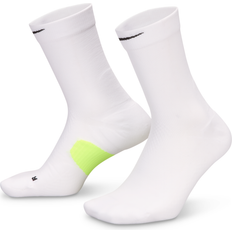 Nike Strumpor på rea Nike Midweight Running Crew Socks - Vit