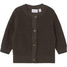 Pocket Cardigans Children's Clothing Name It Waffle Knitted Cardigan
