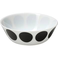 IKEA Skålar IKEA Oftast Skål Vit Svart Prickmönster 15 cm Frukostskål