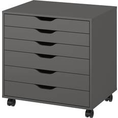 IKEA Gråa Byråer IKEA Alex Lådhurts På Hjul 67x66 cm Byrå