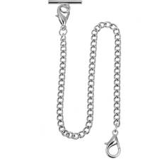 Pocket Watches Sibosun Pocket Watch Chain Albert T-Bar Lobster Clasp