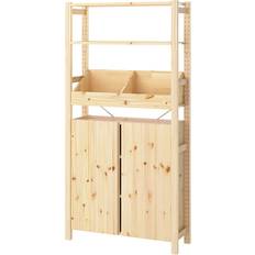 IKEA Ivar Hylla Med Lådhyllplan Furu Hyllsystem