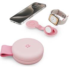 Twelve South ButterFly SE 2-in-1 Qi2 Charger Pink