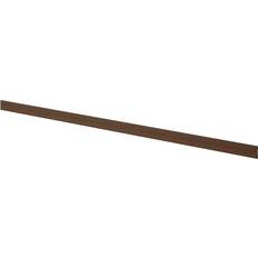 IKEA Bruna Bordskivor IKEA Stensta Mörkbrun Askmönstrad Sockel 220x8 cm Bordsskiva