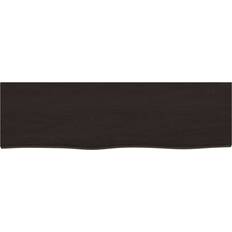 vidaXL 363802 Dark Brown Wall Shelf 100cm