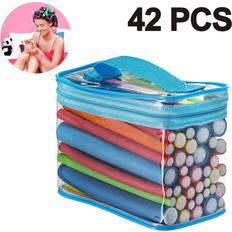 Tianfu 42 Pack Flexible Curl Sponge Hair Roller Set
