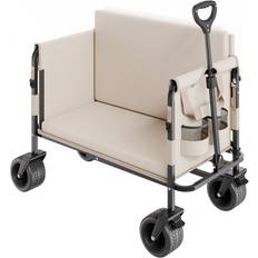 VEVOR Hopfällbar Vagn 220 Kg 220 Liters
