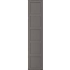 Garderob 50 cm IKEA Bergsbo Dörr Mörkgrå 50x229 cm Garderob 49.5x229.4cm