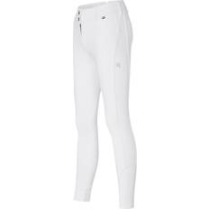 Kingsland Women's Mid grip Riding Trousers Kira - White