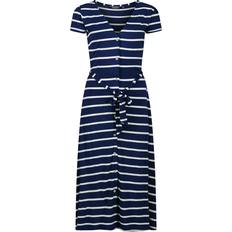 Regatta Women's Maisyn Stripe Shirt Dress - Blue/White