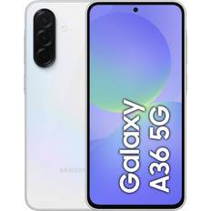 5.4 - Samsung Galaxy A36 Mobiltelefoner Samsung Galaxy A36 5G 6GB RAM 128GB Awesome White