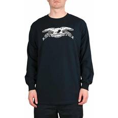 Basic Eagle L S T-Shirt - Navy/White