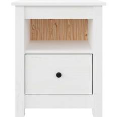 vidaXL 813711 White Sängbord 35x40cm
