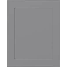 Kitchen Units Hugo&Borg Beaumont Shaker Base Wall Pantry Cabinet Doors - Slate Gray