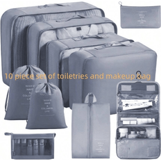 Shein Portable Travel Storage Bag Set 6 7 8 9 10 11pcs
