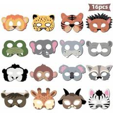 Streamers on sale Shein 16pcs Animal Mask Party Favors