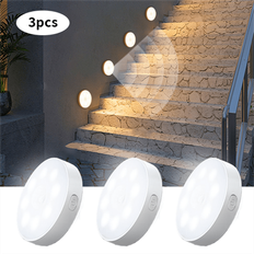 Furniture Lighting on sale Shein LED Motion Sensor Night Light 8LED Rechargeable Wardrobe Lighting