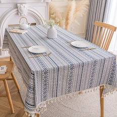 Solid Colours Tablecloths Shein Bohemian Square Waterproof Tablecloth