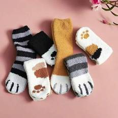 Fleece - Women Socks Shein Women Winter Warm Fluffy Socks - Cute Animal