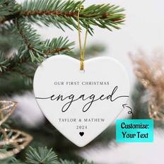 Shein Personalized Ceramic Pendant Christmas Tree Ornament