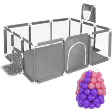 Playpen Shein Large Baby Indoor Play Pen With 100 Balls