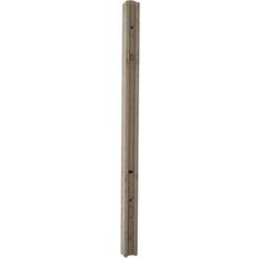 Forest Garden Grey Slotted Rectangular Fence Post 1.83m W 104mm 203.2cm