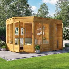 Penton Corner Summerhouse 11x7 Store on Right