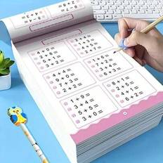 Activity Books Shein 80 Pages Children Math Exercise Book Interesting And Attractive Addition