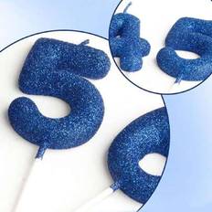 Cake Candles Shein Sprinkled Numeric 0-9 Birthday Party Candle