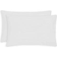 Dunelm Cotton Tencel Pillow Case White (48x76cm)