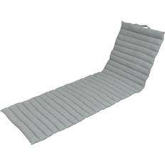 Strandmadrass Borg Living Strandmadrass Ljusgrått Canvasöverdrag 60x180x4 cm