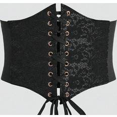 Shein Corsets Shein Women's Black Corset Lace Waist Cincher