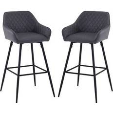 Shein Set Of 1 2 3 4 Barstools Suede Velvet Seat Bar Stool