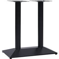 Outdoor Bistro Tables Berkfield Home Bistro Table Leg Black 70x40x72 cm Cast Iron
