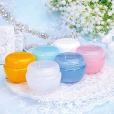 Travel Bottles Shein 2Pcs Plastic Mushroom Small Container