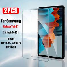 Maxpower 2pcs Tempered Glass Screen Protector Samsung Galaxy Tab S7 Fe Plus S8 S4 S5e