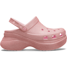 Dame Træsko på tilbud Crocs Bae Glitter Clogs Pink Milk