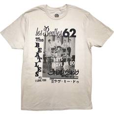 Adult T-shirts The Beatles 1962 T-Shirt - Light Sand