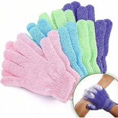 Exfoliating Gloves Shein Reversible Exfoliating Shower Gloves 1pc 2pcs 8pcs