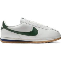 Nike Cortez Leather Fir Men's - Summit White/Midnight Navy Blue/Metallic Silver