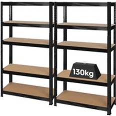 Garage storage units Harbour Housewares 2pc 5-Tier Steel Garage Units Set Shelving System