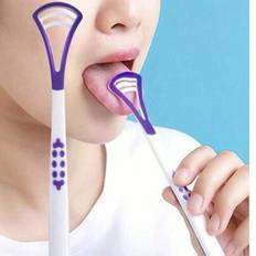 Tongue Scrapers Shein 2pcs Portable Tongue Coating Brush
