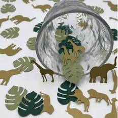 Shein 100pcs Jungle Animals Paper Confetti