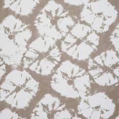 Batik Window Curtain Panel 52 x 84 Tan